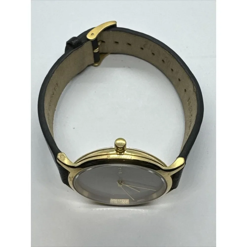 Skagen Anita SKW2671 Women's Black Leather Analog Dial Quartz Wrist Watch JNA940